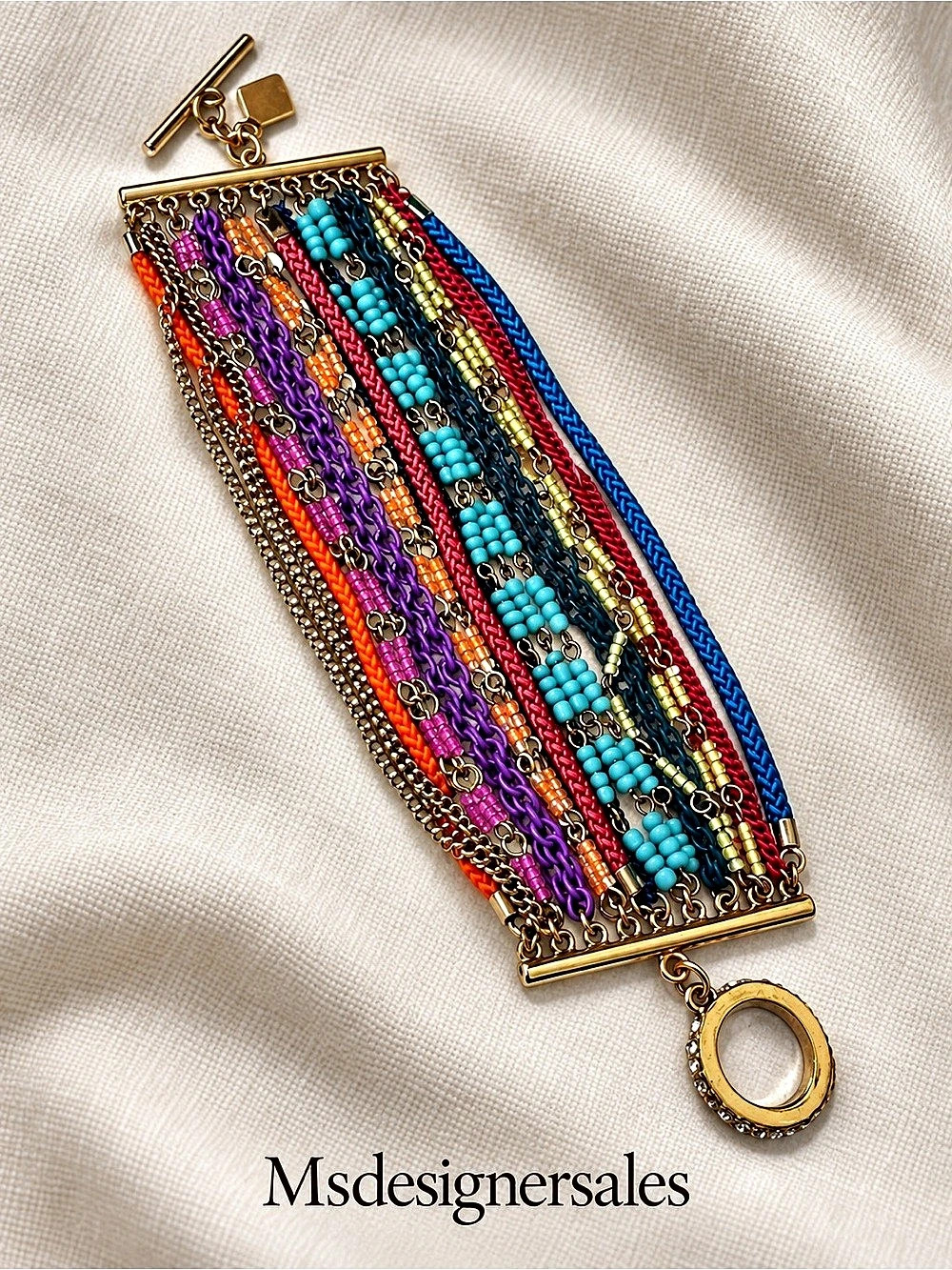 Multicolor Statement Bracelet 189